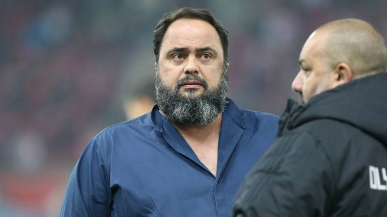 Με τον Μαρινάκη στην Τούμπα ο Ολυμπιακός